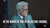 the good place ya basic GIF by NBC