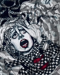 Scared Scream GIF by Maryanne Chisholm - MCArtist