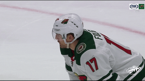 Looking Around Marcus Foligno GIF by Minnesota Wild