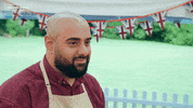 Awkward Bake Off GIF by The Great British Bake Off