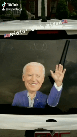 Biden2020 GIF by WiperTags Wiper Covers