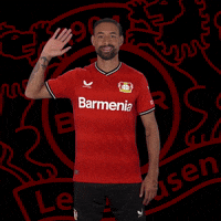 Good Morning Hello GIF by Bayer 04 Leverkusen