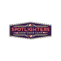SpotlightersCamp showchoir show choir spotlighters spotlighterscamp Sticker