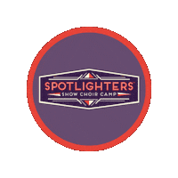 SpotlightersCamp showchoir show choir spotlighters spotlighters camp Sticker