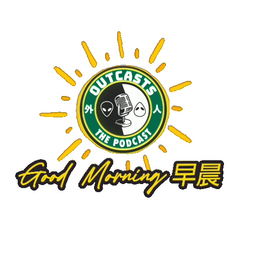 Good Morning Sun Sticker by Outcasts the Podcast