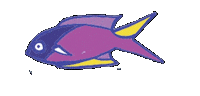 Tropical Fish Sticker by Binary Style