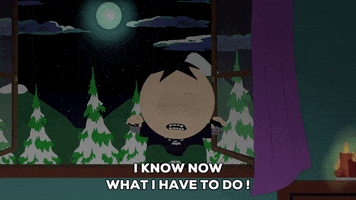 butters stotch trees GIF by South Park 