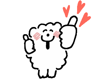 In Love Dog Sticker