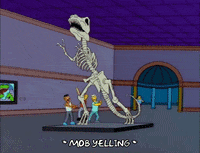 Episode 8 Riot GIF by The Simpsons