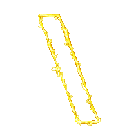 Backslash Sticker by CamaraTBWA