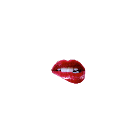 Lips Grin Sticker by Luca Mainini