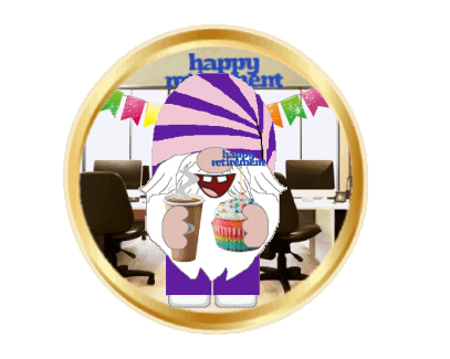 Congratulations Gnome Sticker