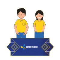 Harigawai Sticker by CelcomDigi