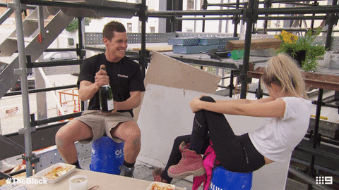 Celebrate Channel 9 GIF by The Block