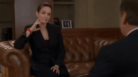 tina fey relax GIF by CraveTV