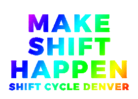 Shift Denver Sticker by Shift Cycle