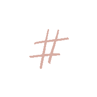 Hashtag Sticker by Aimee Morrisby