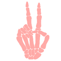 Halloween Peace Sticker