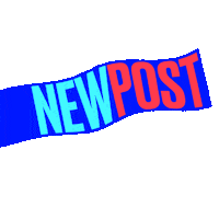 Post Flag Sticker