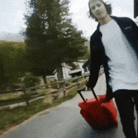 dbjourneygifs travel bag ski journey GIF