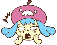 Shocked Sticker by Fun Cican