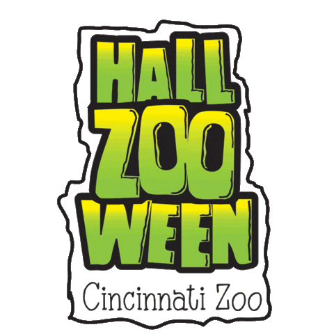 Halloween Fall Sticker by Cincinnati Zoo