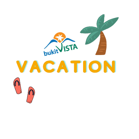 BukitVista giphyupload summer travel holiday Sticker