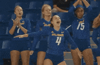 College Sports Celebration GIF by Delaware Blue Hens