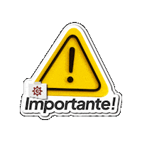 Aviso Warning Sticker by Gratt Indústria