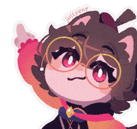 Look At This Cat Girl Sticker