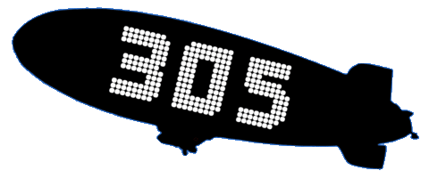 Miami Sticker by 305 Magazine
