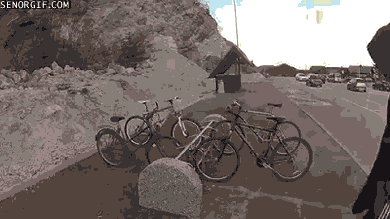 bikes theft GIF by Cheezburger