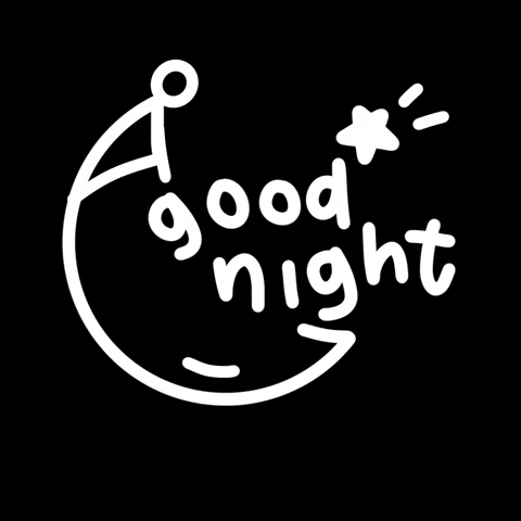 slsafiera good night malam hand draw kirakiramochiii GIF