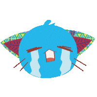 Cat Cry Sticker