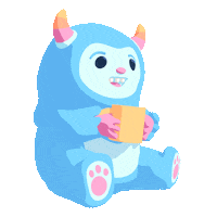 Hot Cocoa Drinking Sticker by Bare Tree Media