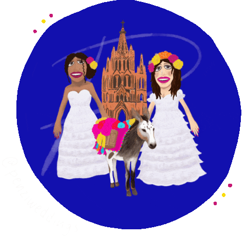 Wedding Cake Sticker by PenziW