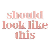 Shouldlooklikethis Sticker by Dana Hasson