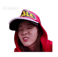 Angry Sandara Park Sticker