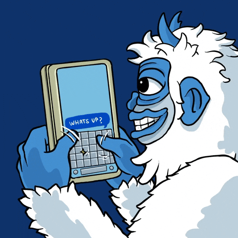 Crypto Flirting GIF by Lofi The Yeti