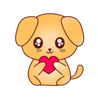 I Love You Hearts GIF by MyMorningDog