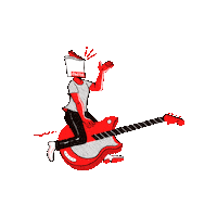 Festival Gitare Sticker by Humo.be