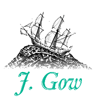 Pirates Pirate Ship Sticker by J. Gow Rum