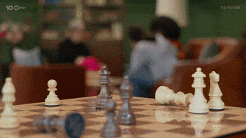 Chess Strategy GIF by The Traitors Australia