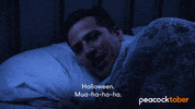 Andy Samberg Halloween GIF by PeacockTV