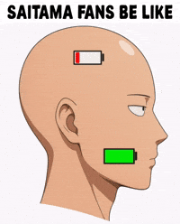 One Punch Man Yapping GIF