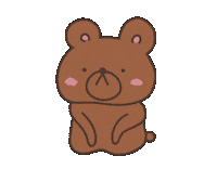 Bear くま Sticker