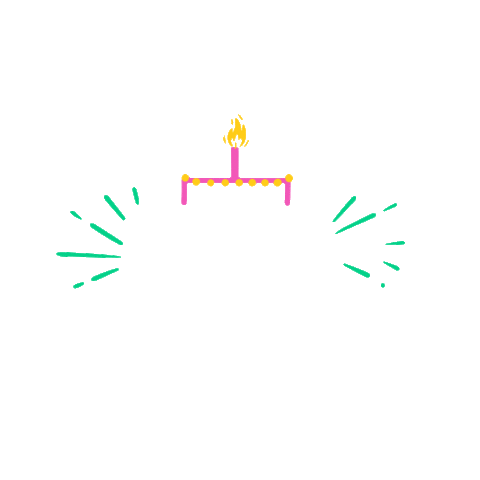 luzaalvarengaart feliz lettering festa te amo Sticker