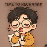 Sleepy Snuggle GIF by Persona