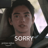 Sorry Amazon Studios GIF by Amazon Prime Video