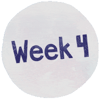 Week 4 Cwp Sticker by The 1:1 Diet